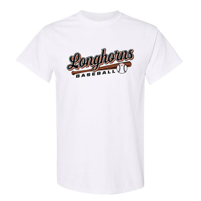 Texas - NCAA Baseball : Thomas Burns - Sports Shersey T-Shirt-0