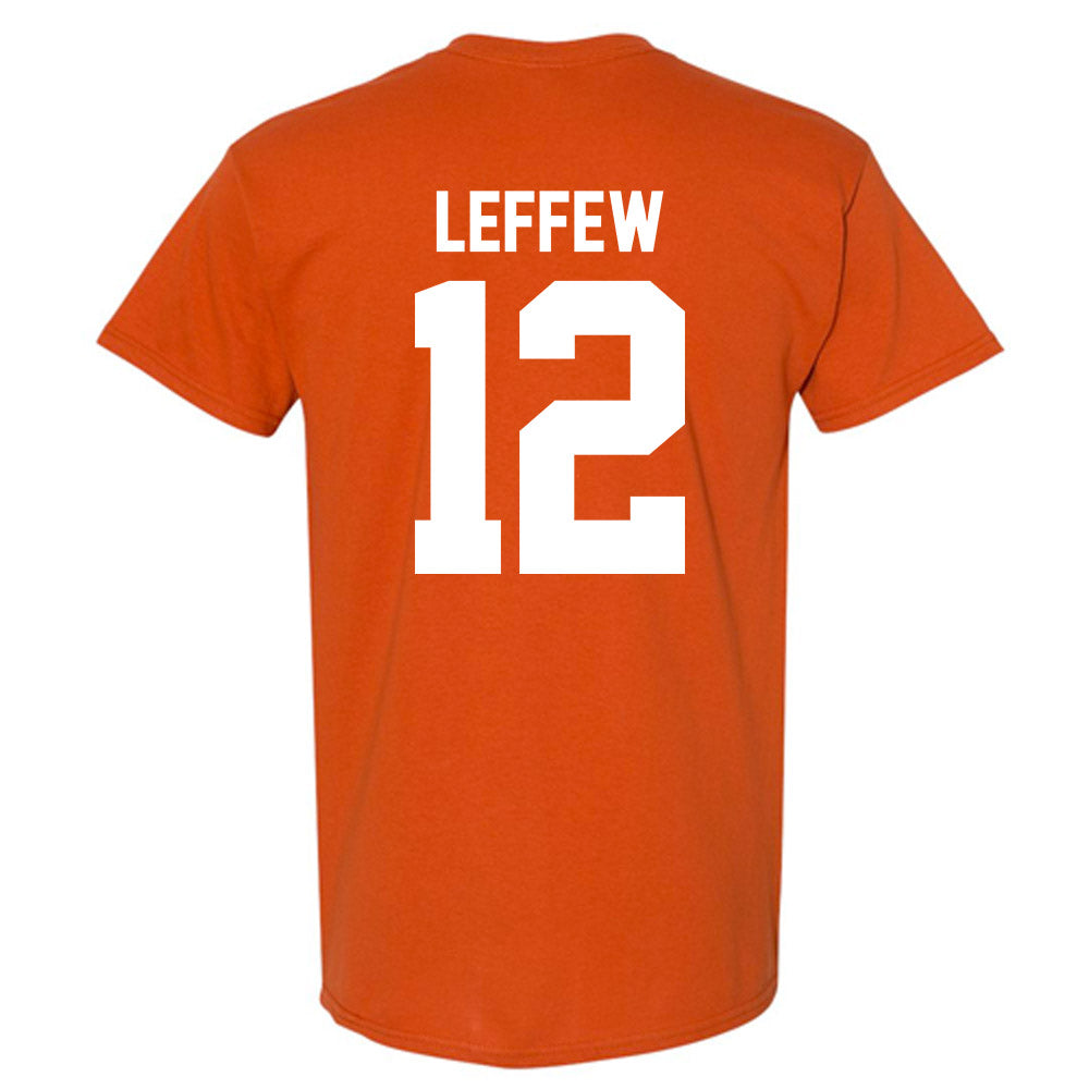 Texas - NCAA Baseball : Haiden Leffew - Sports Shersey T-Shirt-1
