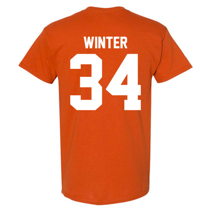 Texas - NCAA Baseball : Michael Winter - Sports Shersey T-Shirt-1