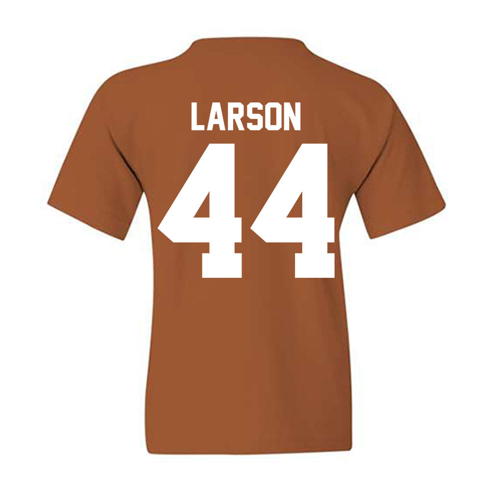 Texas - NCAA Baseball : Ashton Larson - Sports Shersey Youth T-Shirt-1