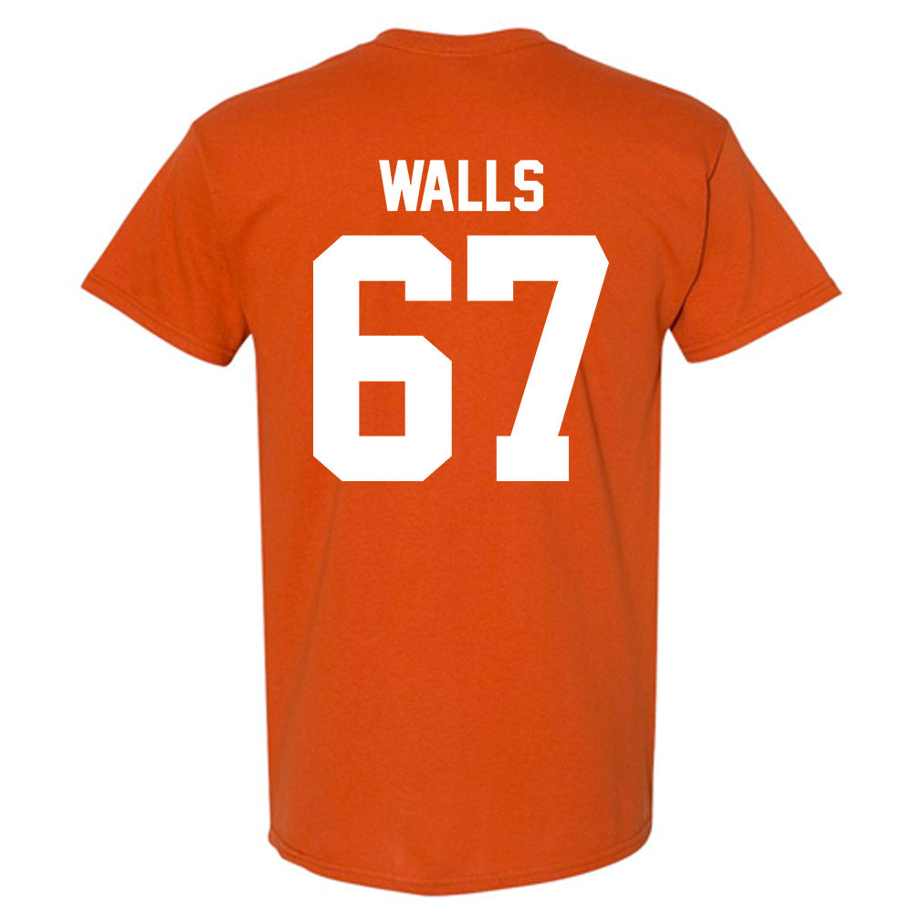 Texas - NCAA Baseball : Brody Walls - Sports Shersey T-Shirt-1