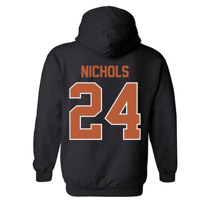 Texas - NCAA Softball : Jaycie Nichols - Sports Shersey Hooded Sweatshirt-1