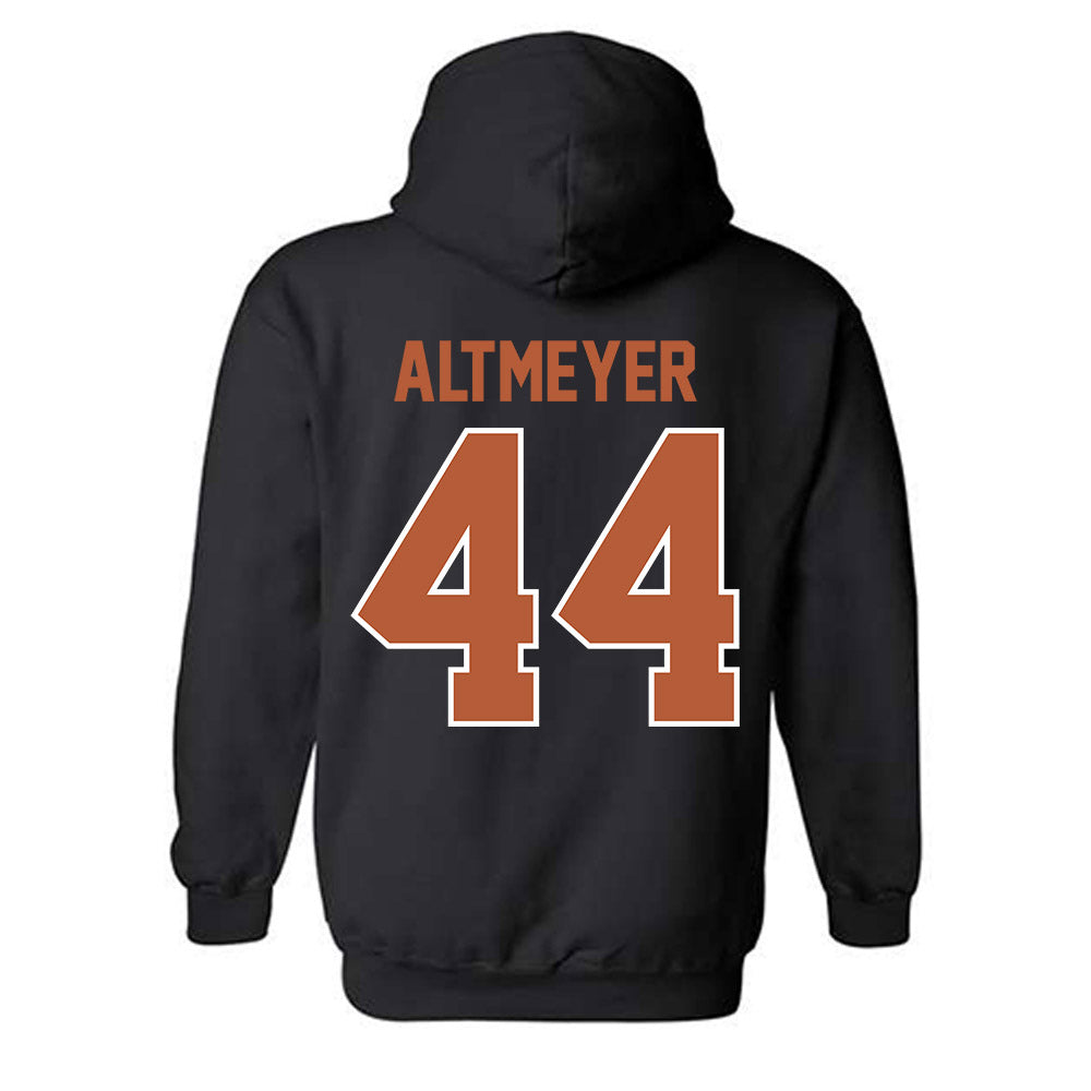 Texas - NCAA Softball : Kaiah Altmeyer - Sports Shersey Hooded Sweatshirt-1