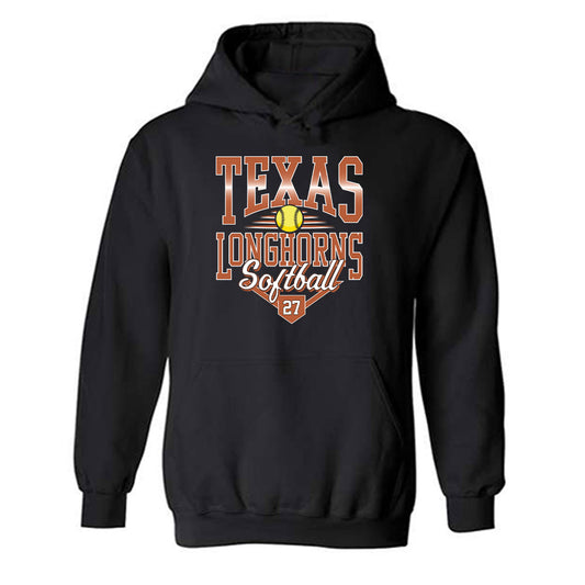 Texas - NCAA Softball : Taylor Anderson - Sports Shersey Hooded Sweatshirt-0