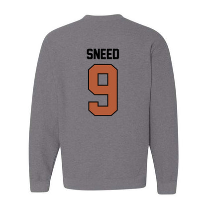 Texas - NCAA Softball : Alisa Sneed - Sports Shersey Crewneck Sweatshirt-1