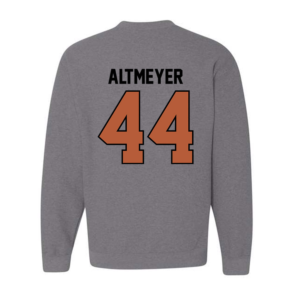 Texas - NCAA Softball : Kaiah Altmeyer - Sports Shersey Crewneck Sweatshirt-1