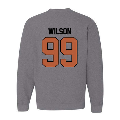 Texas - NCAA Softball : Aundrea Wilson - Sports Shersey Crewneck Sweatshirt-1