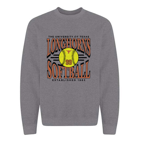 Texas - NCAA Softball : Aundrea Wilson - Sports Shersey Crewneck Sweatshirt-0