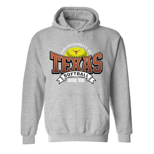 Texas - NCAA Softball : Jaycie Nichols - Sports Shersey Hooded Sweatshirt-0