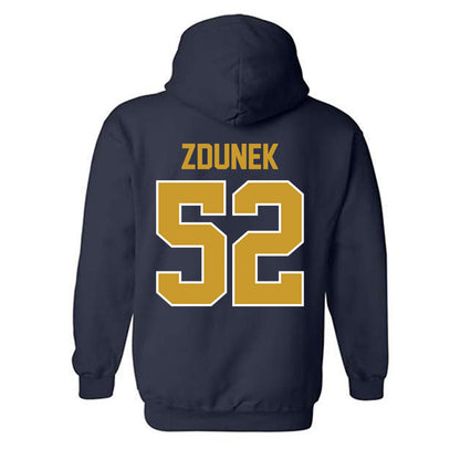Notre Dame - NCAA Baseball : Eric Zdunek - Classic Shersey Hooded Sweatshirt-1