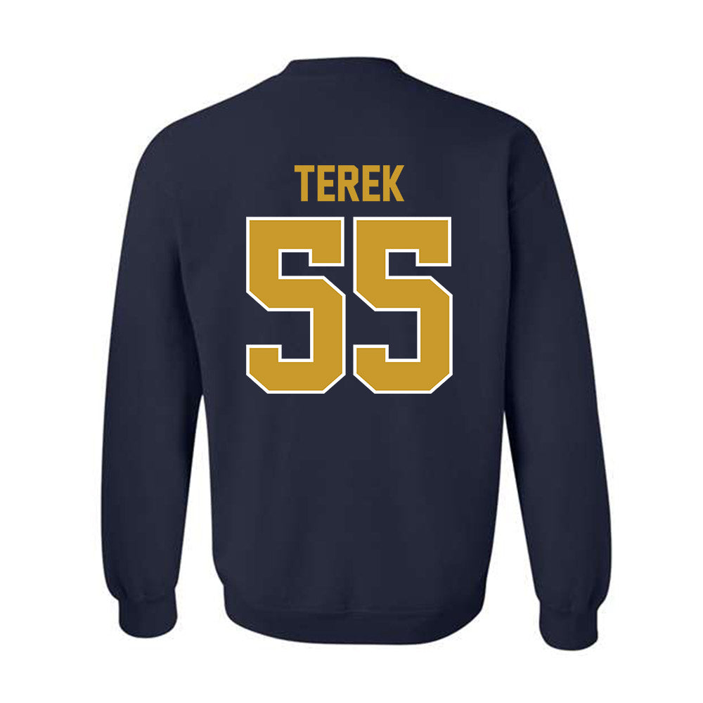 Notre Dame - NCAA Football : Christopher Terek - Classic Shersey Crewneck Sweatshirt-1