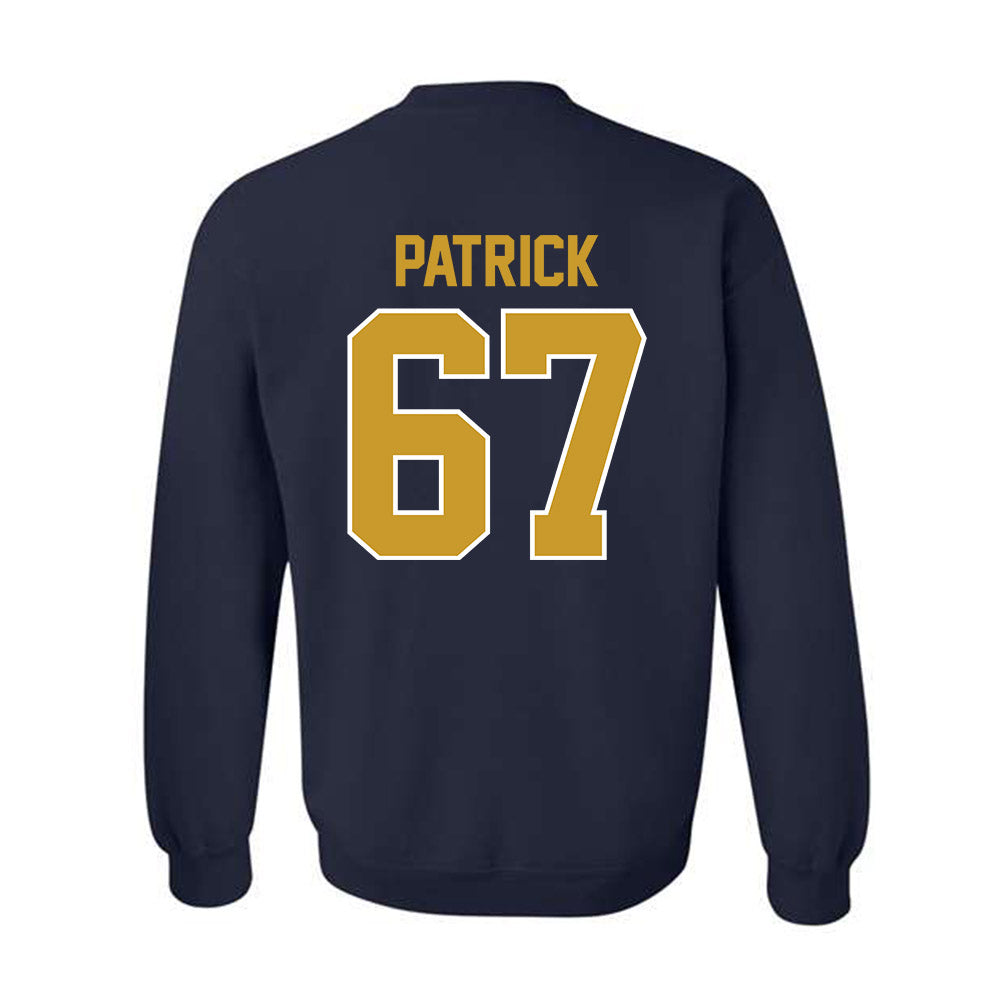 Notre Dame - NCAA Football : Gregory Patrick - Classic Shersey Crewneck Sweatshirt-1