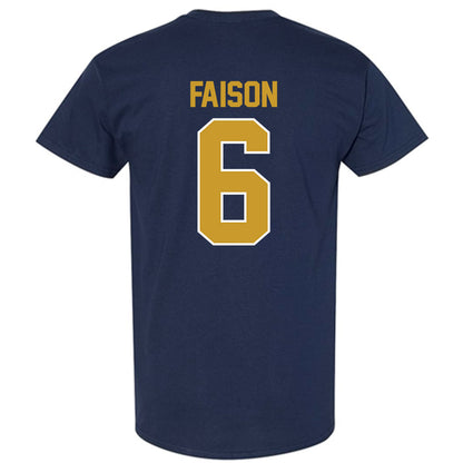 Notre Dame - NCAA Football : Jordan Faison - Classic Shersey T-Shirt-1
