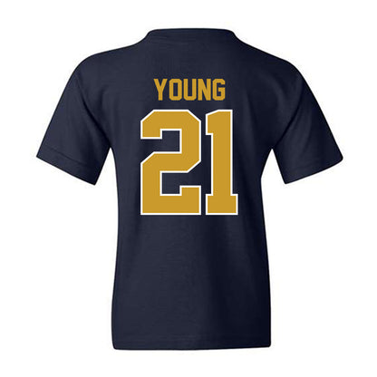Notre Dame - NCAA Football : Kedren Young - Classic Shersey Youth T-Shirt-1
