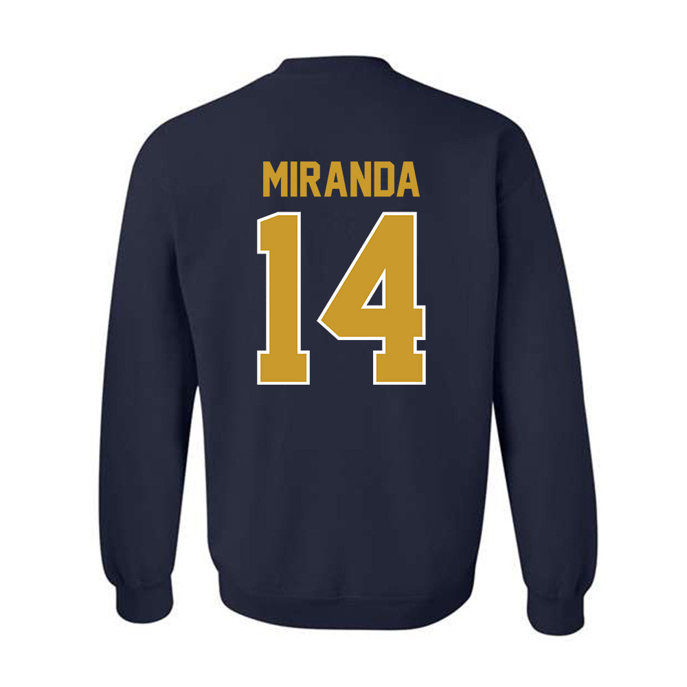 Notre Dame - NCAA Baseball : Shane Miranda - Classic Shersey Crewneck Sweatshirt-1