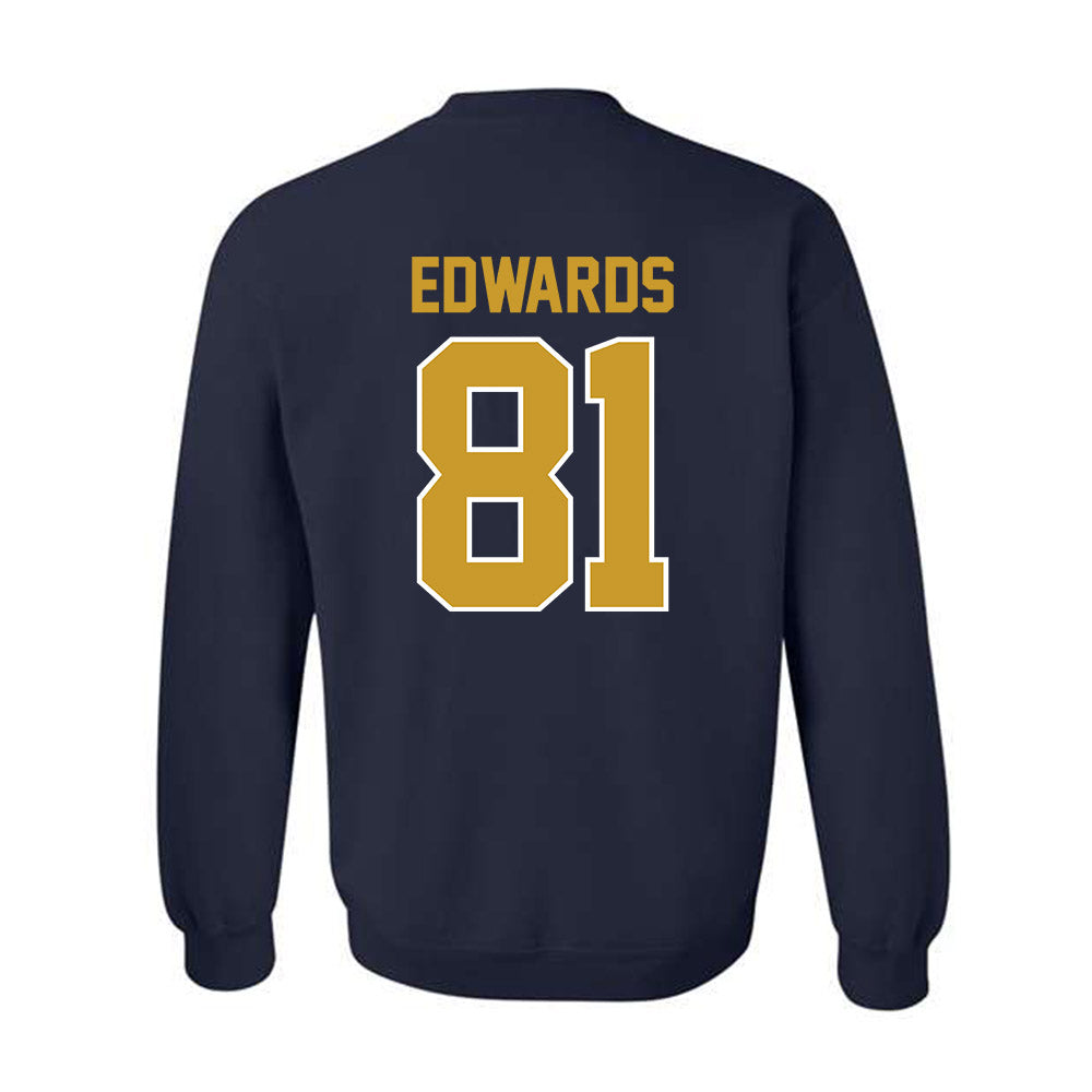Notre Dame - NCAA Men's Ice Hockey : Beckham Edwards - Classic Shersey Crewneck Sweatshirt-1