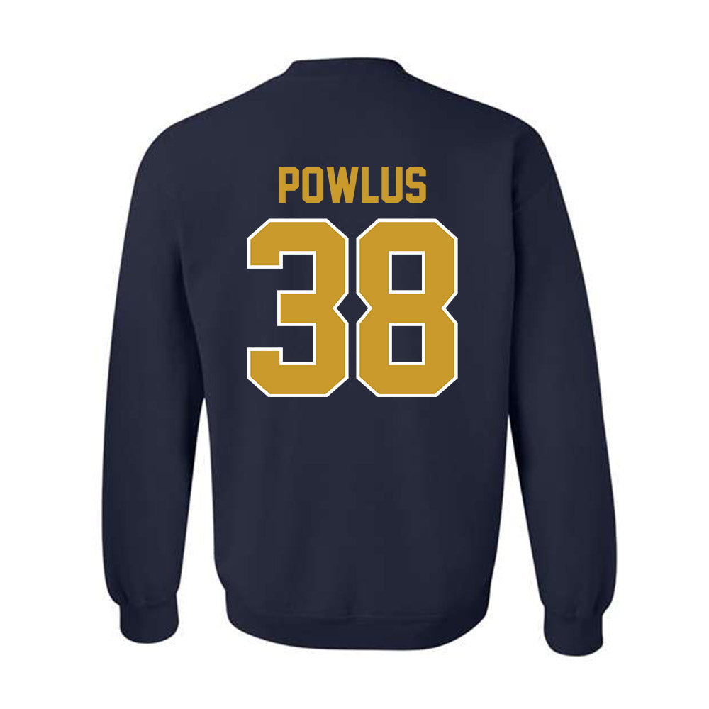 Notre Dame - NCAA Football : Tommy Powlus - Classic Shersey Crewneck Sweatshirt-1
