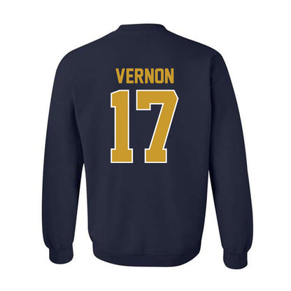 Notre Dame - NCAA Football : Brenan Vernon - Classic Shersey Crewneck Sweatshirt-1