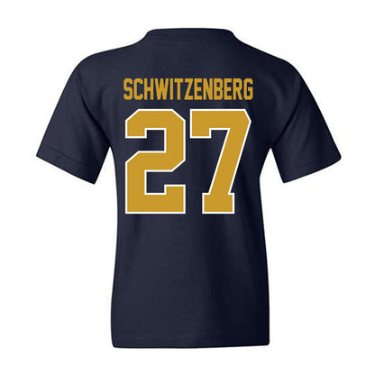 Notre Dame - NCAA Men's Lacrosse : Nate Schwitzenberg - Classic Shersey Youth T-Shirt-1