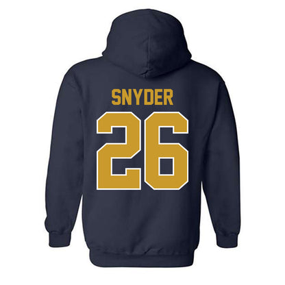 Notre Dame - NCAA Baseball : Garrett Snyder - Classic Shersey Hooded Sweatshirt-1