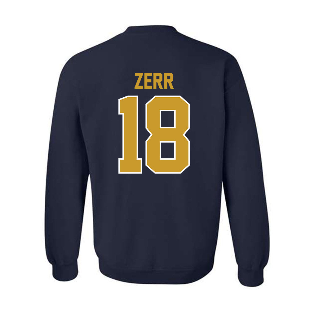 Notre Dame - NCAA Baseball : Aiden Zerr - Classic Shersey Crewneck Sweatshirt-1
