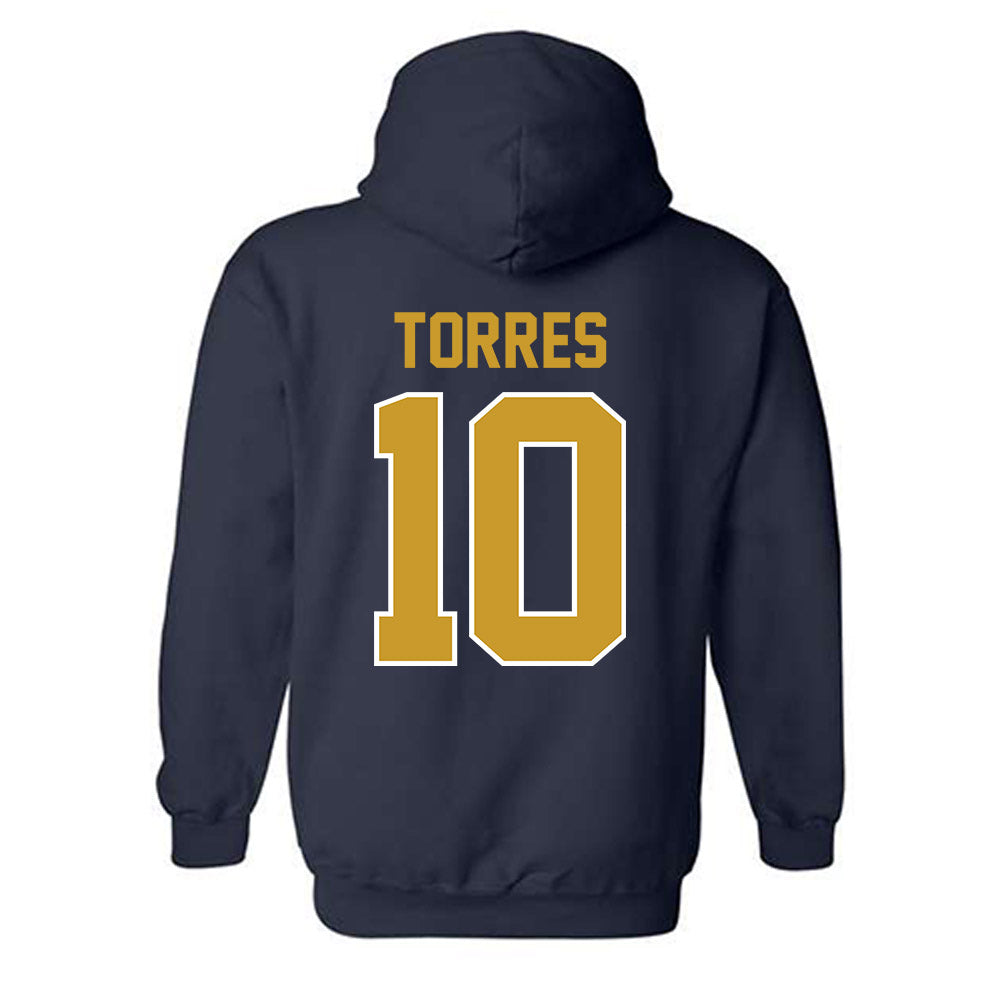 Notre Dame - NCAA Softball : Jillian Torres - Classic Shersey Hooded Sweatshirt-1