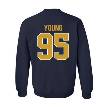 Notre Dame - NCAA Football : Bryce Young - Classic Shersey Crewneck Sweatshirt-1