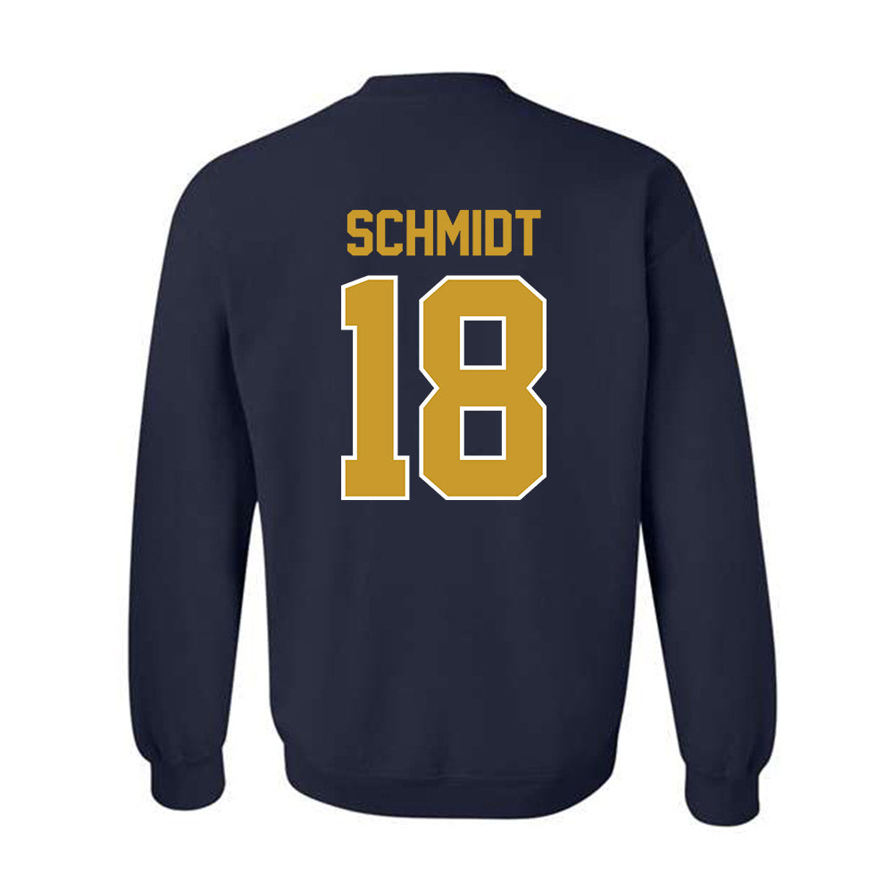 Notre Dame - NCAA Football : Erik Schmidt - Classic Shersey Crewneck Sweatshirt-1