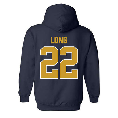 Notre Dame - NCAA Football : Ethan Long - Classic Shersey Hooded Sweatshirt-1