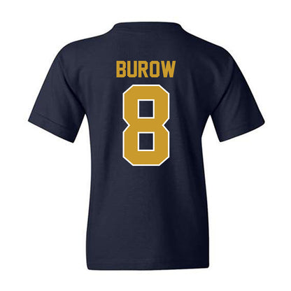 Notre Dame - NCAA Men's Basketball : Jacob Burow - Classic Shersey Youth T-Shirt-1