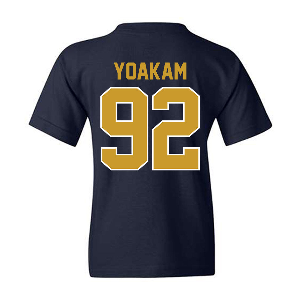Notre Dame - NCAA Football : Zachary Yoakam - Classic Shersey Youth T-Shirt-1