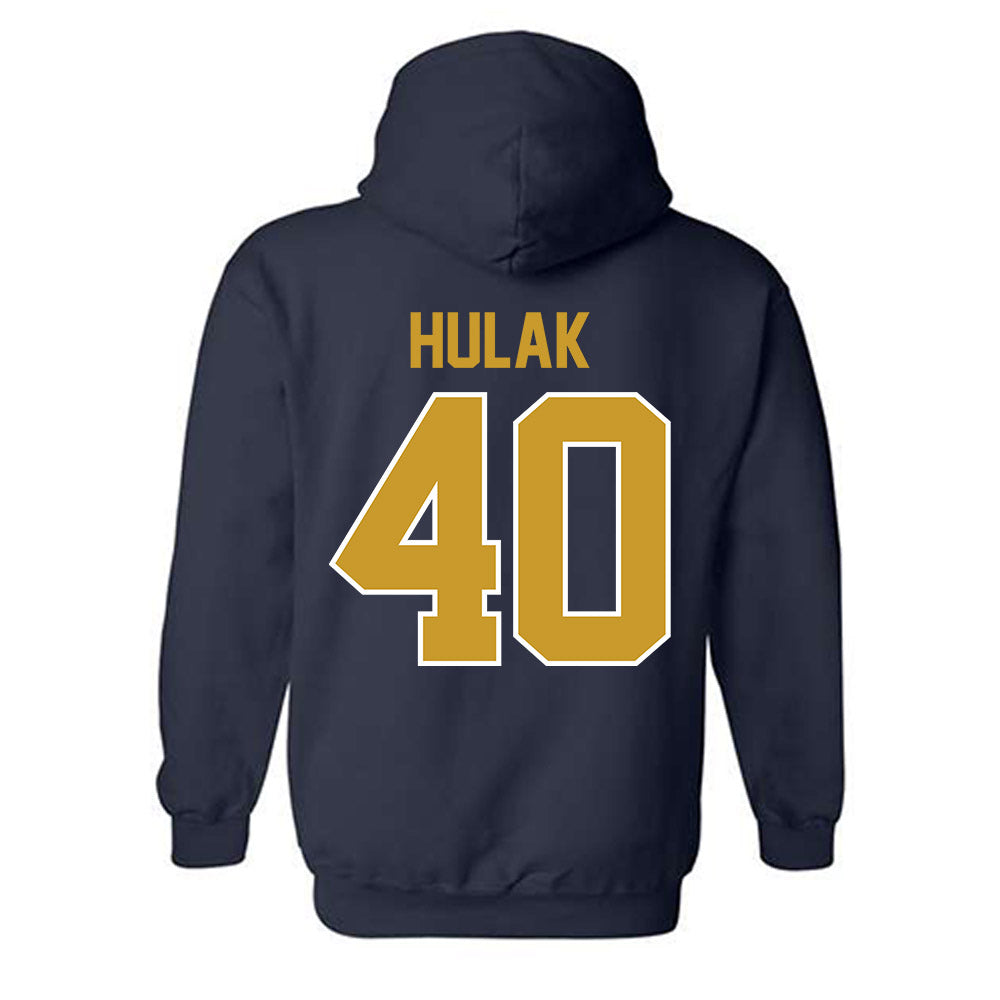 Notre Dame - NCAA Football : Dominik Hulak - Classic Shersey Hooded Sweatshirt-1