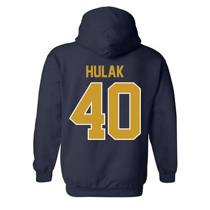 Notre Dame - NCAA Football : Dominik Hulak - Classic Shersey Hooded Sweatshirt-1
