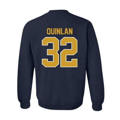 Notre Dame - NCAA Men's Ice Hockey : Patrick Quinlan - Classic Shersey Crewneck Sweatshirt-1