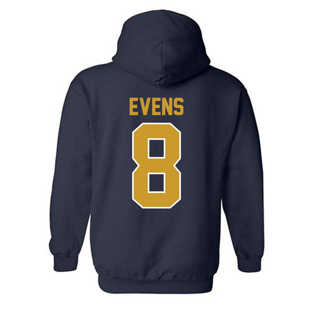 Notre Dame - NCAA Women's Volleyball : Maya Evens - Classic Shersey Hooded Sweatshirt-1