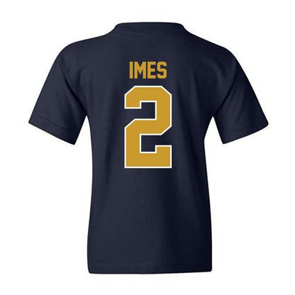 Notre Dame - NCAA Men's Basketball : Logan Imes - Classic Shersey Youth T-Shirt-1