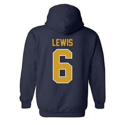 Notre Dame - NCAA Men's Soccer : Wyatt Lewis - Classic Shersey Hooded Sweatshirt-1