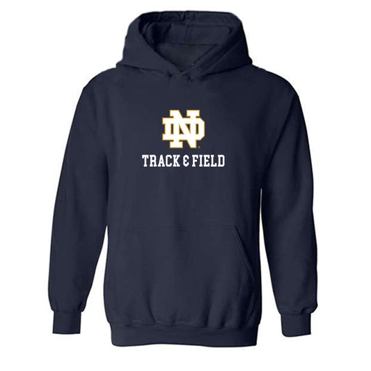 Notre Dame - NCAA Women's Track & Field : Caitlyn OBrien - Classic Shersey Hooded Sweatshirt-0
