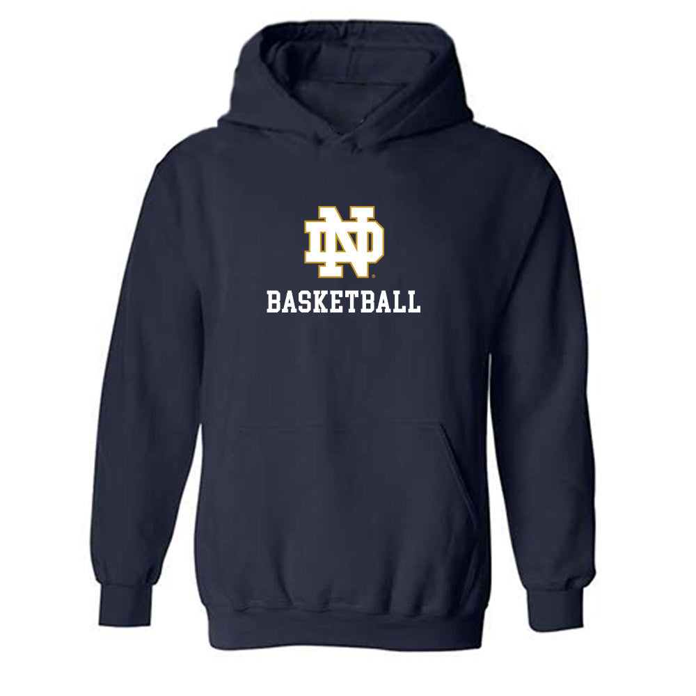 Notre Dame - NCAA Men's Basketball : Matthew MacLellan - Classic Shersey Hooded Sweatshirt-0