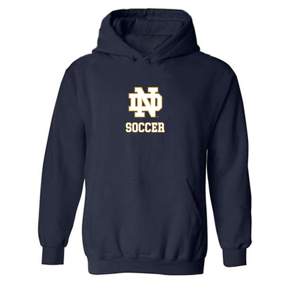 Notre Dame - NCAA Men's Soccer : Vlad Walent - Classic Shersey Hooded Sweatshirt-0