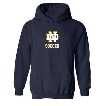 Notre Dame - NCAA Men's Soccer : Vlad Walent - Classic Shersey Hooded Sweatshirt-0