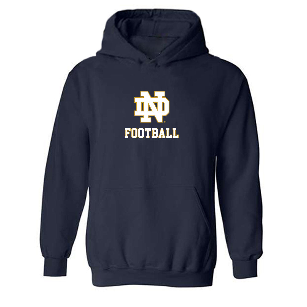 Notre Dame - NCAA Football : Bryce Young - Classic Shersey Hooded Sweatshirt-0