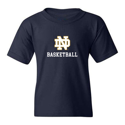 Notre Dame - NCAA Men's Basketball : Jacob Burow - Classic Shersey Youth T-Shirt-0