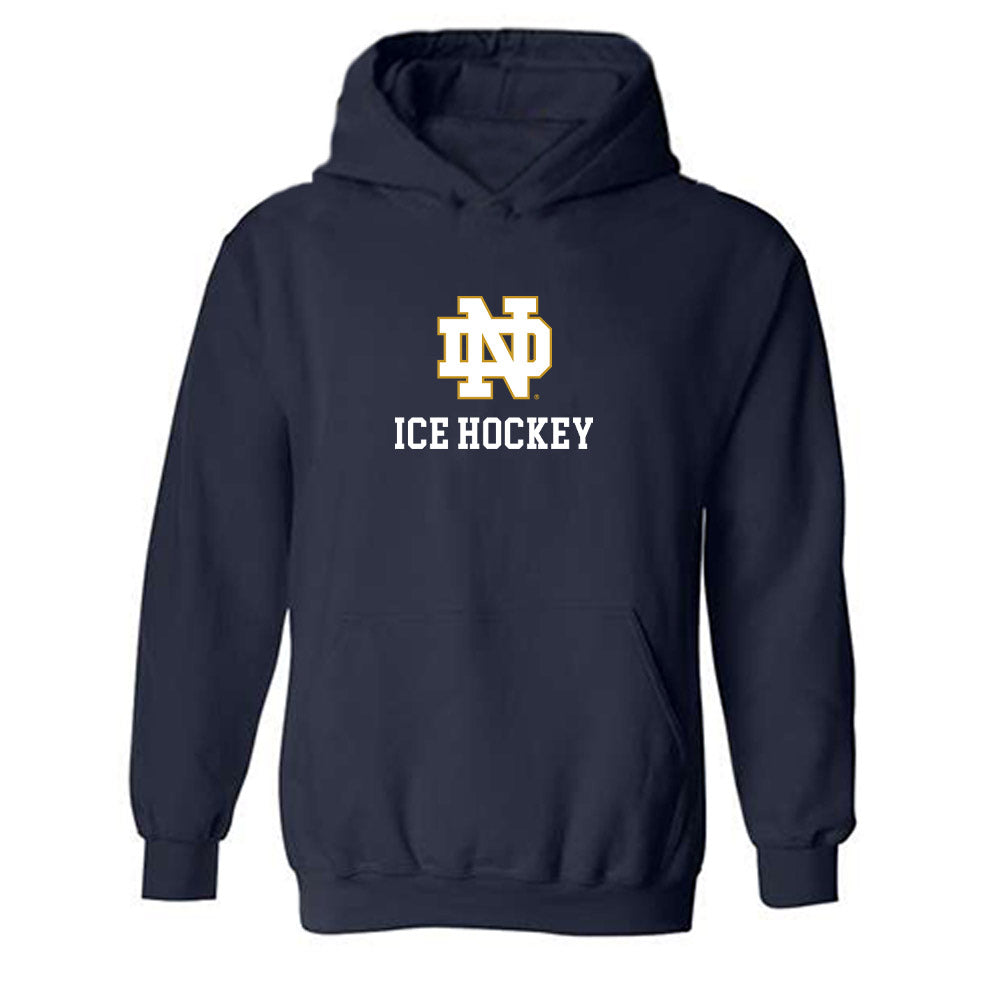 Notre Dame - NCAA Men's Ice Hockey : Nicholas Kempf - Classic Shersey Hooded Sweatshirt