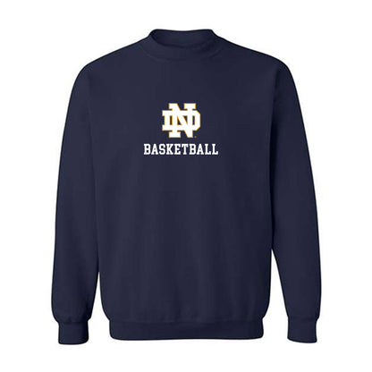 Notre Dame - NCAA Men's Basketball : Jacob Burow - Classic Shersey Crewneck Sweatshirt-0