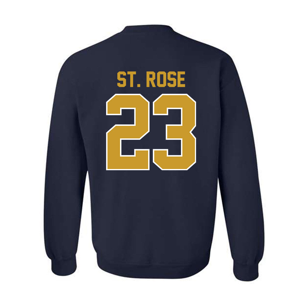 Notre Dame - NCAA Women's Basketball : Madison St. Rose - Classic Shersey Crewneck Sweatshirt-1
