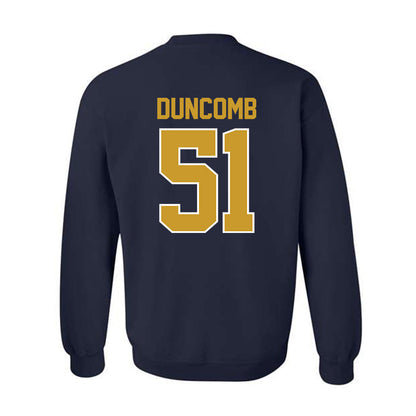 Notre Dame - NCAA Men's Basketball : Logan Duncomb - Classic Shersey Crewneck Sweatshirt-1