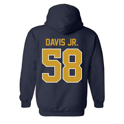 Notre Dame - NCAA Football : Thomas Davis Jr. - Classic Shersey Hooded Sweatshirt-1