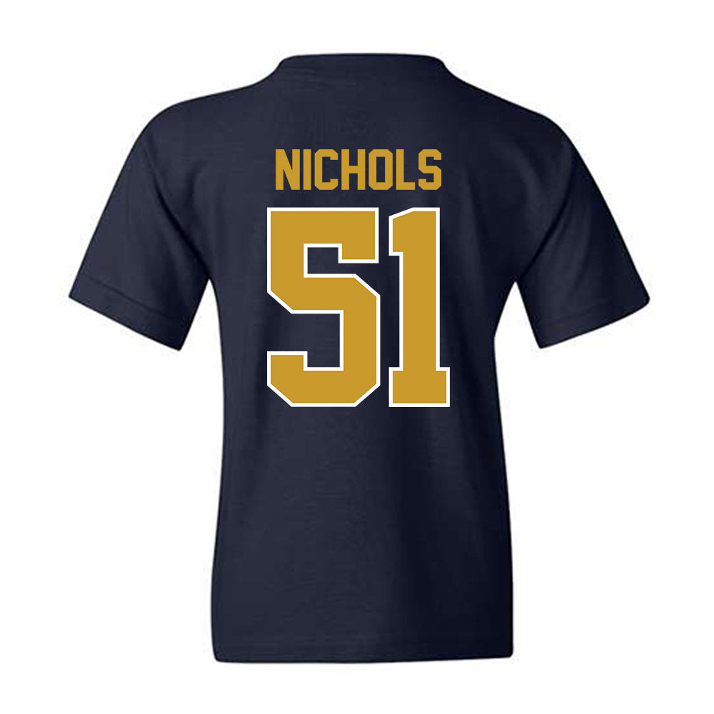 Notre Dame - NCAA Football : Ben Nichols - Classic Shersey Youth T-Shirt-1