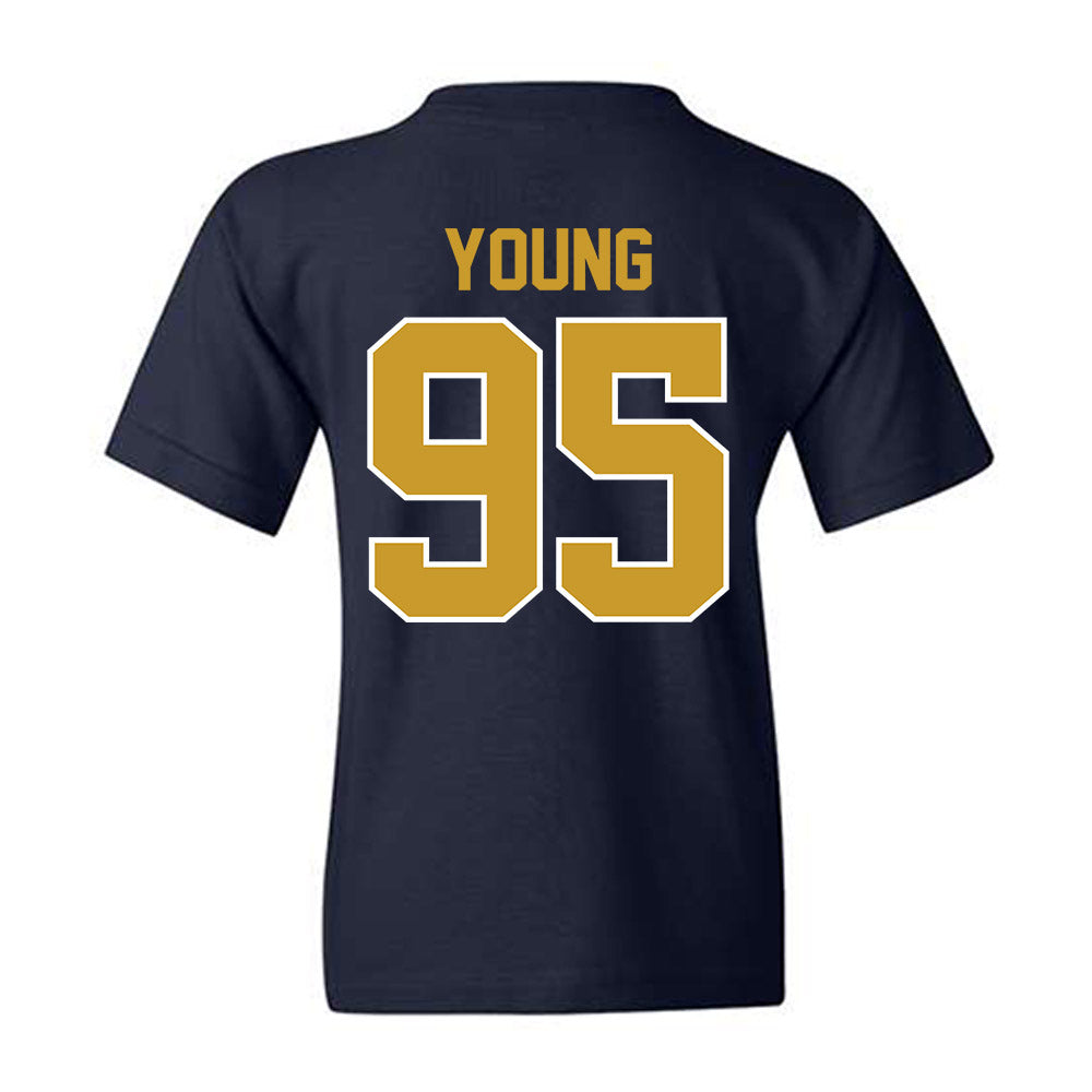 Notre Dame - NCAA Football : Bryce Young - Classic Shersey Youth T-Shirt-1